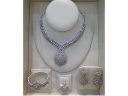 مجوهرات فضه اصليه مطلية ذهب توصيل لجميع دول الخليج و العالم لون ثابت يدوم لفتره طويله